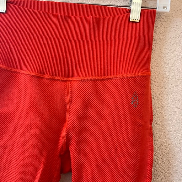 Free People Movement Free Throw Leggings in the "Ripe Persimmon" - Picture 6 of 11